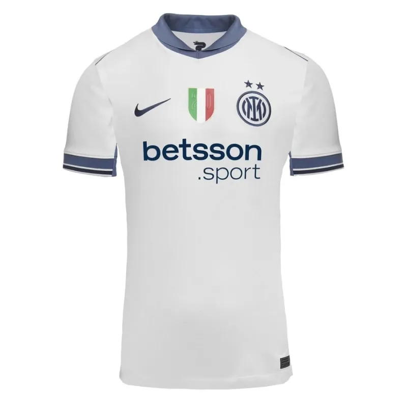 Set di maglia per bambini della trasferta dell'Inter Milan 2024/25 - Bianca