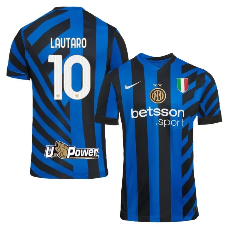 Lautaro's Inter Milan 2024/25 Home Jersey - Blue