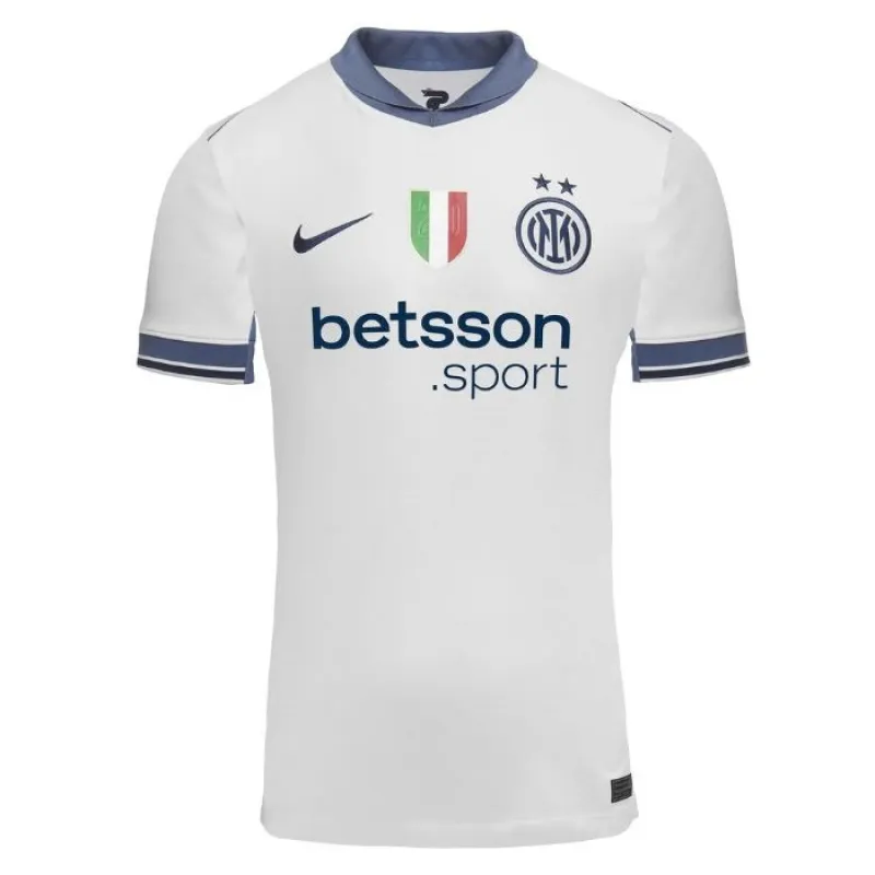 Lautaro's Inter Milan 2024/25 Away Children's Kit - White