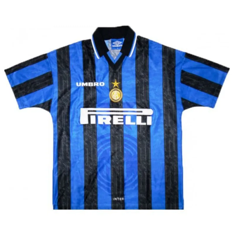 Ronaldo Internazionale Milano 1997/98 Retro Home Jersey B - Blue