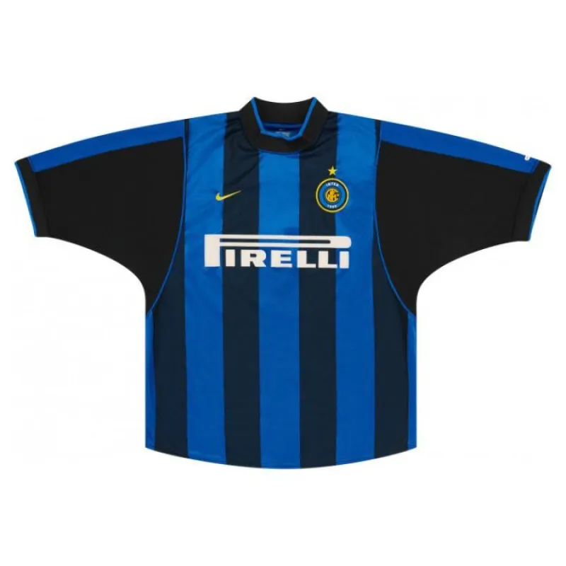 Ronaldo Inter Milan 2000/01 Retro Home Jersey - Blue