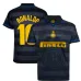 Maglia retro trasferta di Ronaldo Inter Milan 1997/98 - Nera