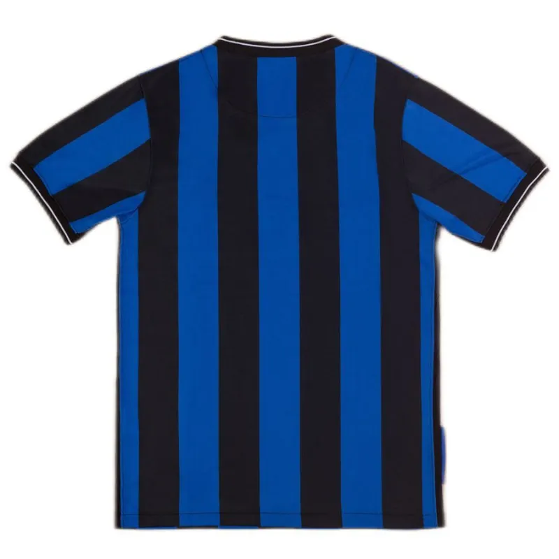 Inter Milan 2009/10 Retro Home Jersey - Blue/Black