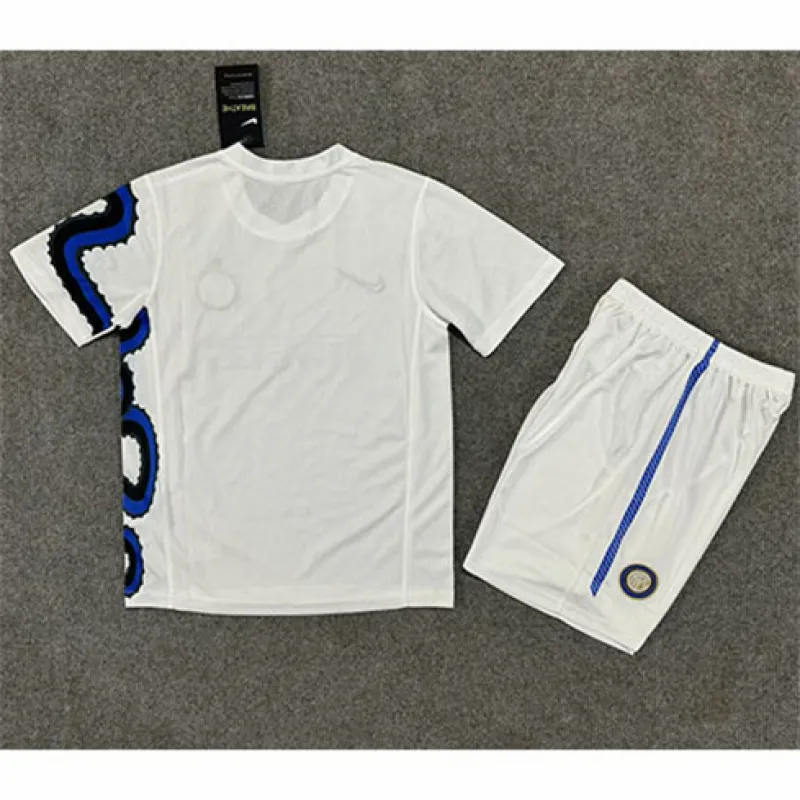 Inter Milan 2010/11 retro children's home jersey - white