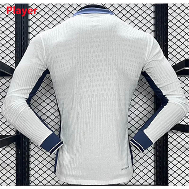 Inter Milan Away Long Sleeve Jersey 2024/25-Player-White