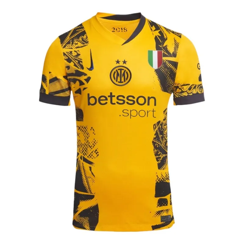 Inter Milan 2024/25 children's third jersey - yellow