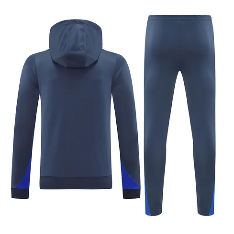 Inter Milan 2024/25 Hooded Sweatshirt - Blue