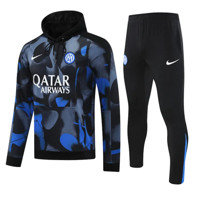 Felpa con cappuccio regale dell'Inter Milan 2024/25 - Blu