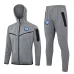 Chaqueta de deporte con capucha del Inter Milan 2024/25 - Gris