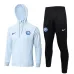 Vestito da sport con cappuccio dell'Inter Milan 2024/25 - Grigio chiaro
