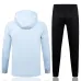Vestito da sport con cappuccio dell'Inter Milan 2024/25 - Grigio chiaro