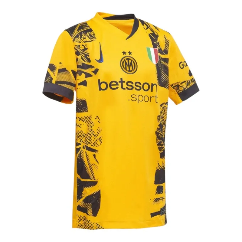 Inter Milan 2024/25 Third Children's Jersey - Yellow