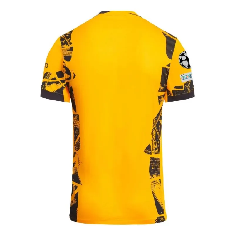 Maglia Terza della Finale della Champions League 2025 dell'Inter Milan - Versione da Calciatore - Giallo