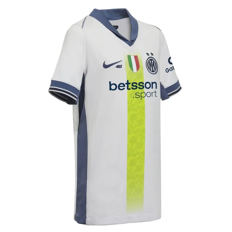 Valentino Rossi, Inter Milan 2024/25 Away Special VR46 Children's Jersey - White