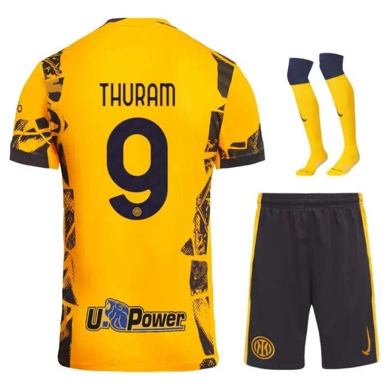 Marcus Thuram Inter Mailand 2024/25 Drittes Kinder-Trikot - Gelb