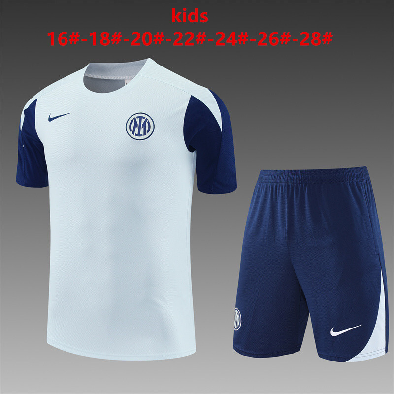 Inter Milan 2025/26 Kids Training Set blue