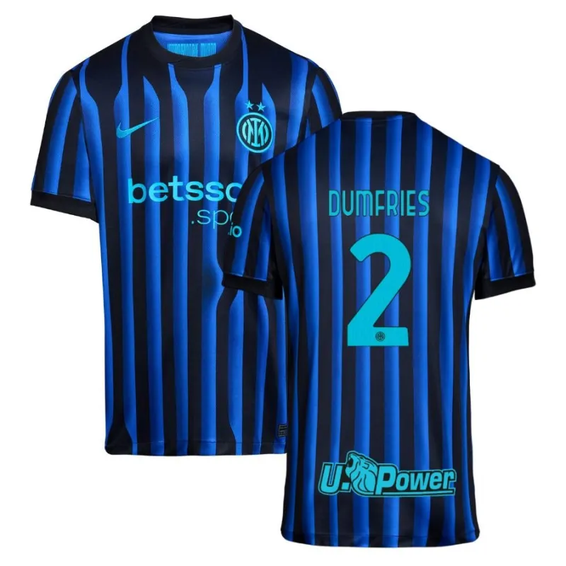 Inter Milan DUMFRIES 2025/26 Home Jersey - Blue