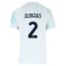 Set de camiseta infantil de Dumfries del Inter Milan 2025/26 fuera de casa - Blanco
