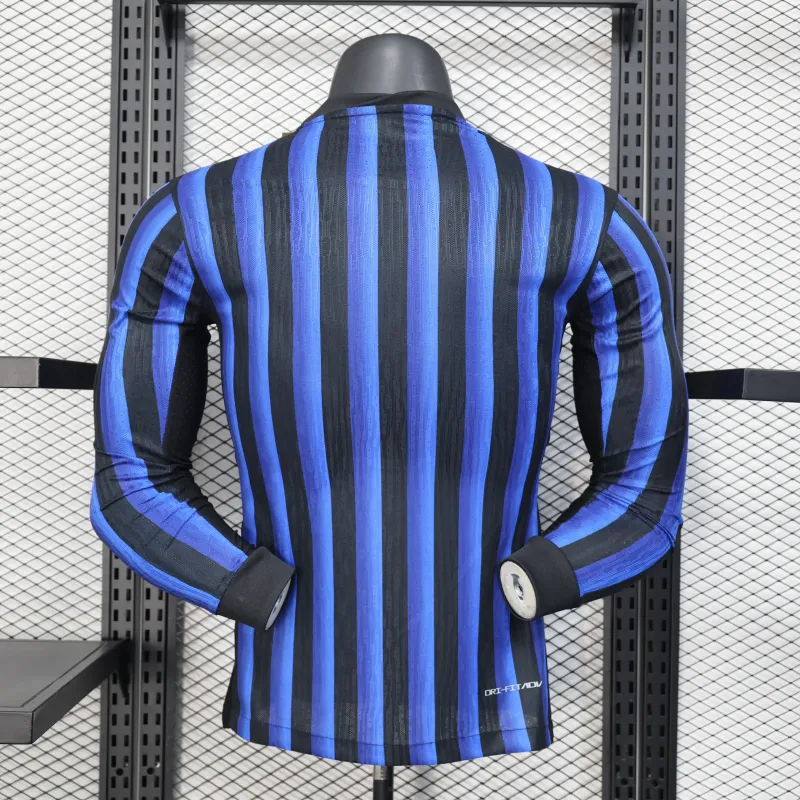 Inter Milano Maglia Giocatore a Maniche Lunghe Edizione Speciale 2025/26 - Nero/Blu