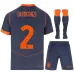 Inter Milan DUMFRIES 2025/26 Third Kids' Kit Jersey - Blue