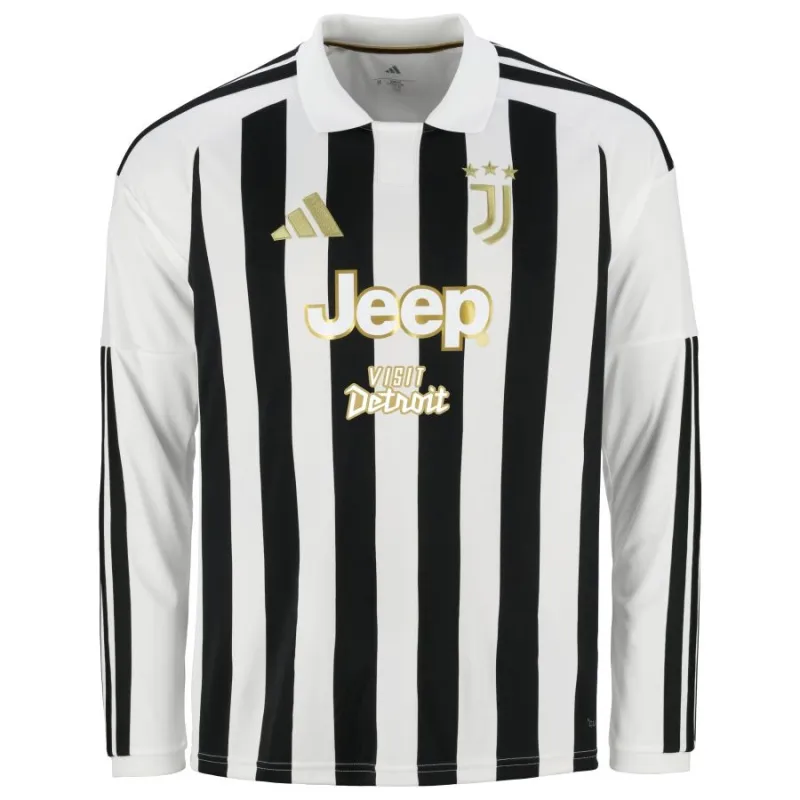 Juventus 2026/27 Home Long Sleeve Jersey