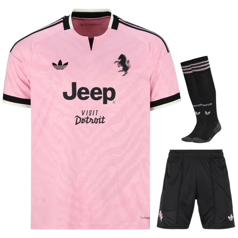 Juventus 2026/27 Away Kids Kit Jersey