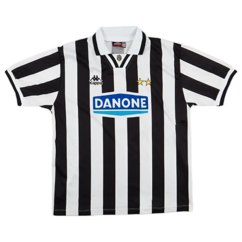 Juventus 1994/95 Maglia casalinga retrò - Bianca/Nera