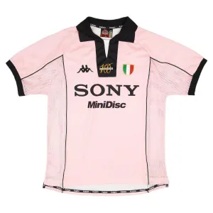 Juventus 1997/98 Retro Away Jersey - Pink
