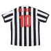 Juventus DEL PIERO 1998/99 Retro Home Jersey - White/Black