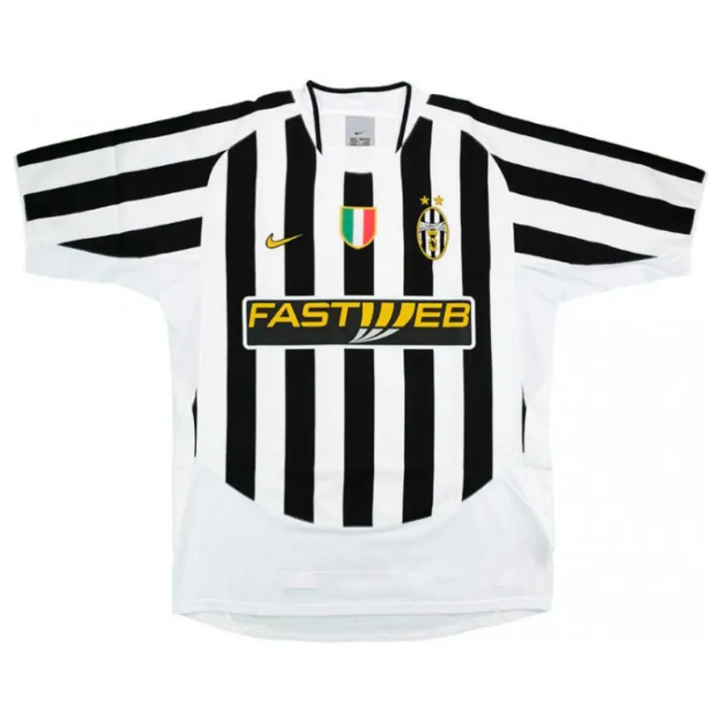 Pavel Nedved Juventus maillot rétro domicile 2003/04
