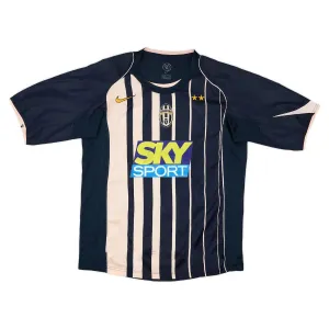 Juventus 2004/05 maglia trasferta retro nera
