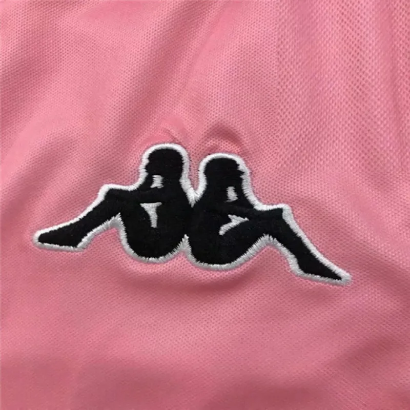 Maglia retro di casa a maniche lunghe della Juventus 1998 - Rosa