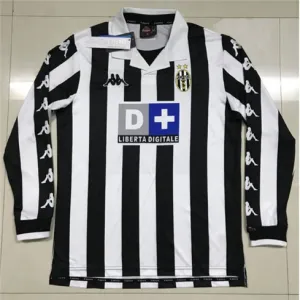 Maglia retro di casa a maniche lunghe della Juventus 1999/00 - Bianca