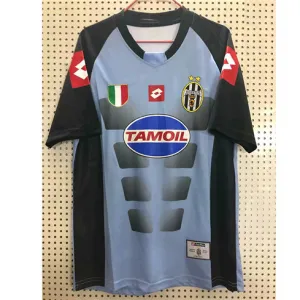 Maglia del portiere retro di trasferta della Juventus 2002/03 - Azzurra