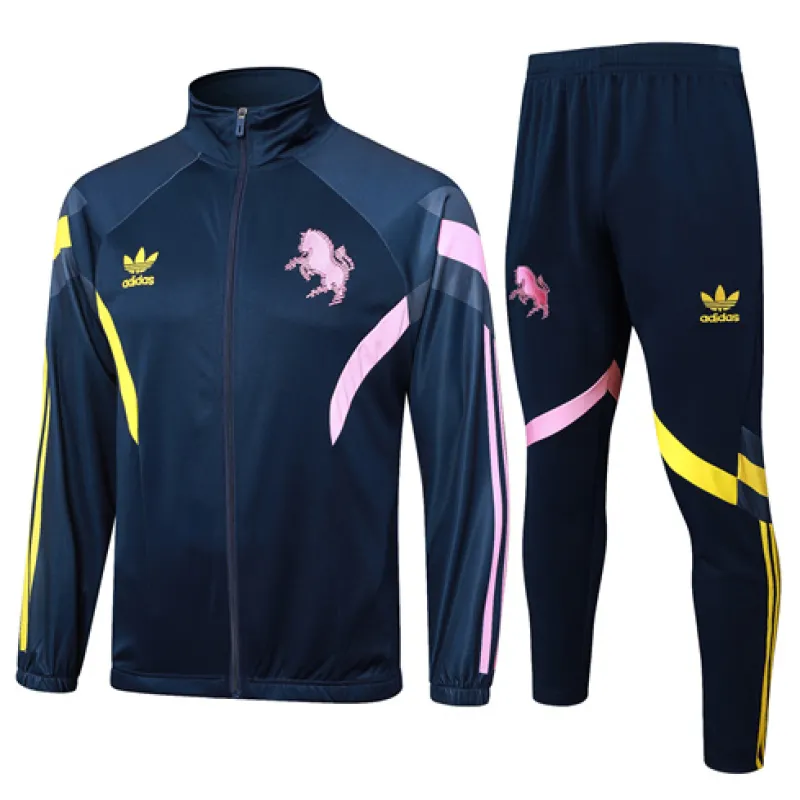 Veste de sport royale de Juventus 2024/25 - Bleue