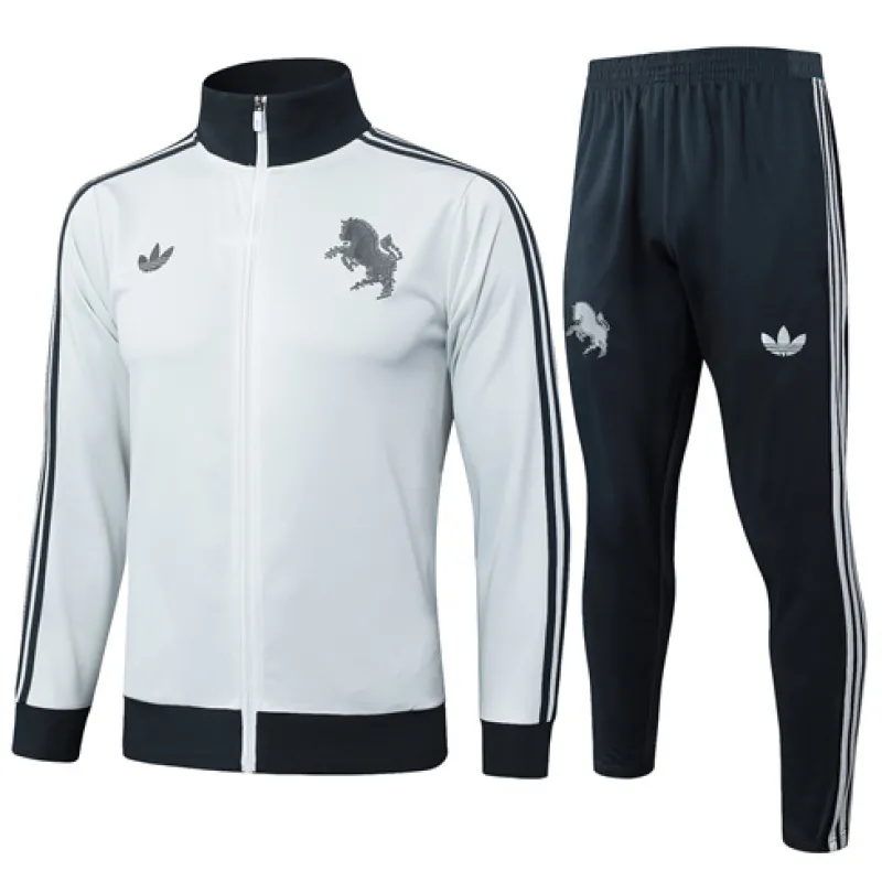 Juventus 2024/25 Kinder-Sportbekleidung - hellgrau
