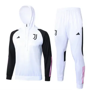 Juventus 2024/25 children's hooded sportswear - white
