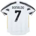 Cristiano Ronaldo's Juventus 2020/21 Home Retro Player Jersey No.7 - White