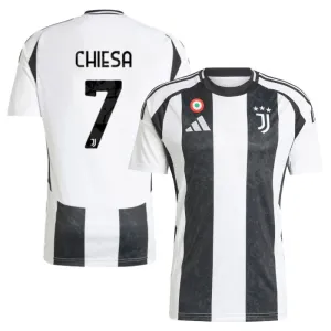 Chiesa Maglia di casa di Juventus 2024/25 - Bianca