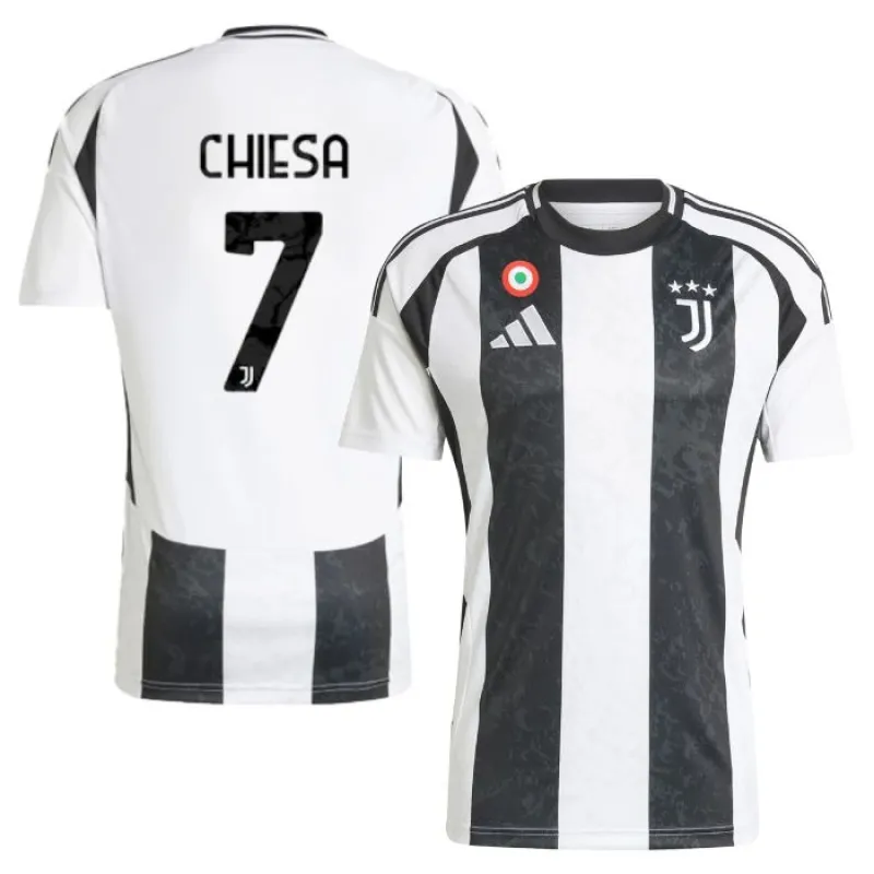 Chiesa Camiseta de casa de Juventus 2024/25 - Blanca