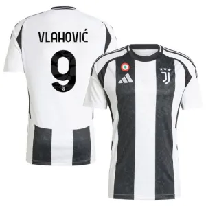 La maglia di casa di Juventus 2024/25 di Vlahovic - Bianca
