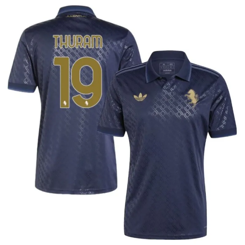 Thuram's Juventus 2024/25 Third Jersey - Navy Blue