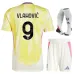 Vlahovics Juventus 2024/25 Auswärts - Kinderjersey - Set - Gelb