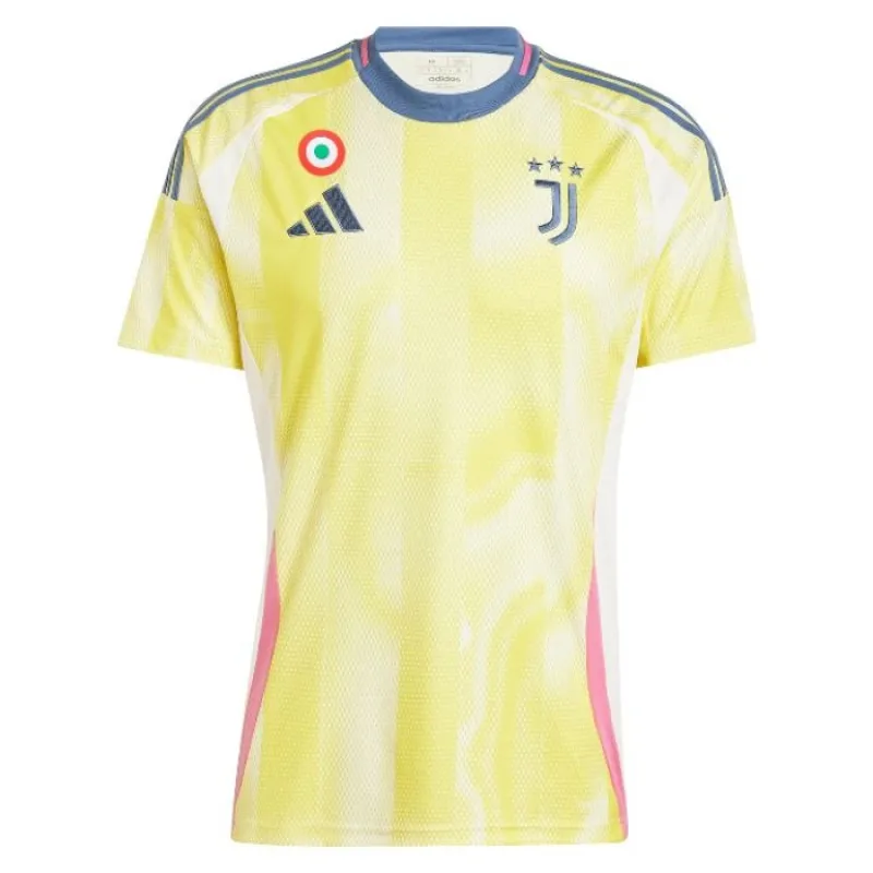Vlahovics Juventus 2024/25 Auswärts - Kinderjersey - Set - Gelb