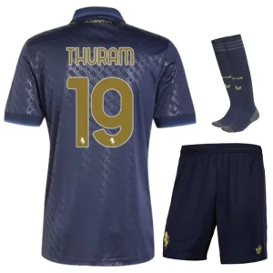 Thuram Juventus 2024/25 Kids Third Jersey Set