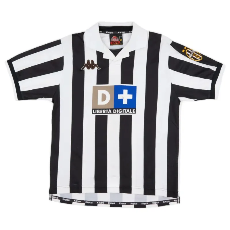 Zinedine Zidane Juventus 1998/99 Retro Home Jersey - White