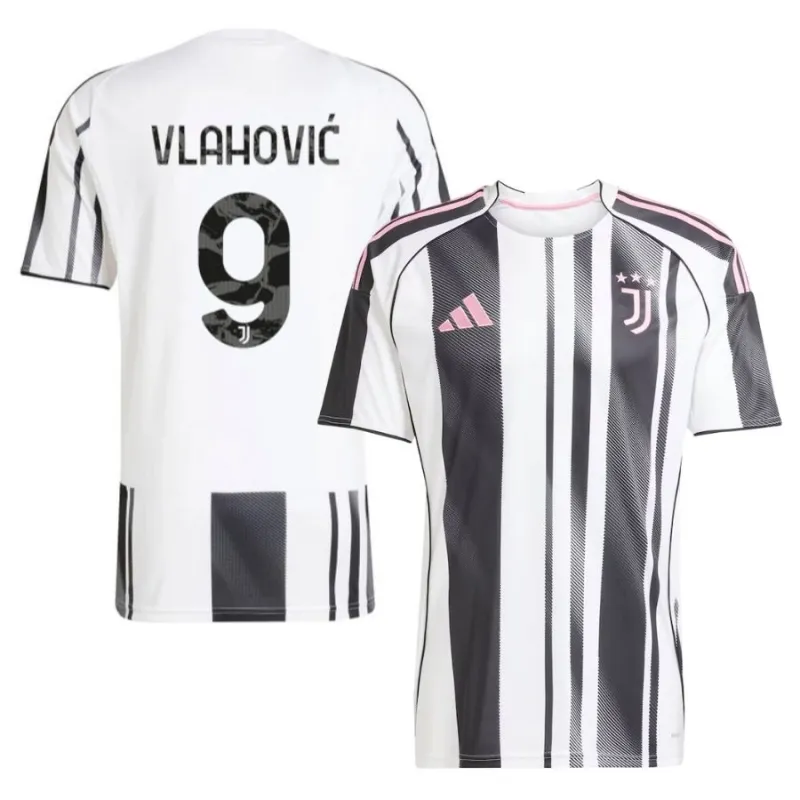 Maillot domicile Juventus VLAHOVIC 2025/26 - Blanc