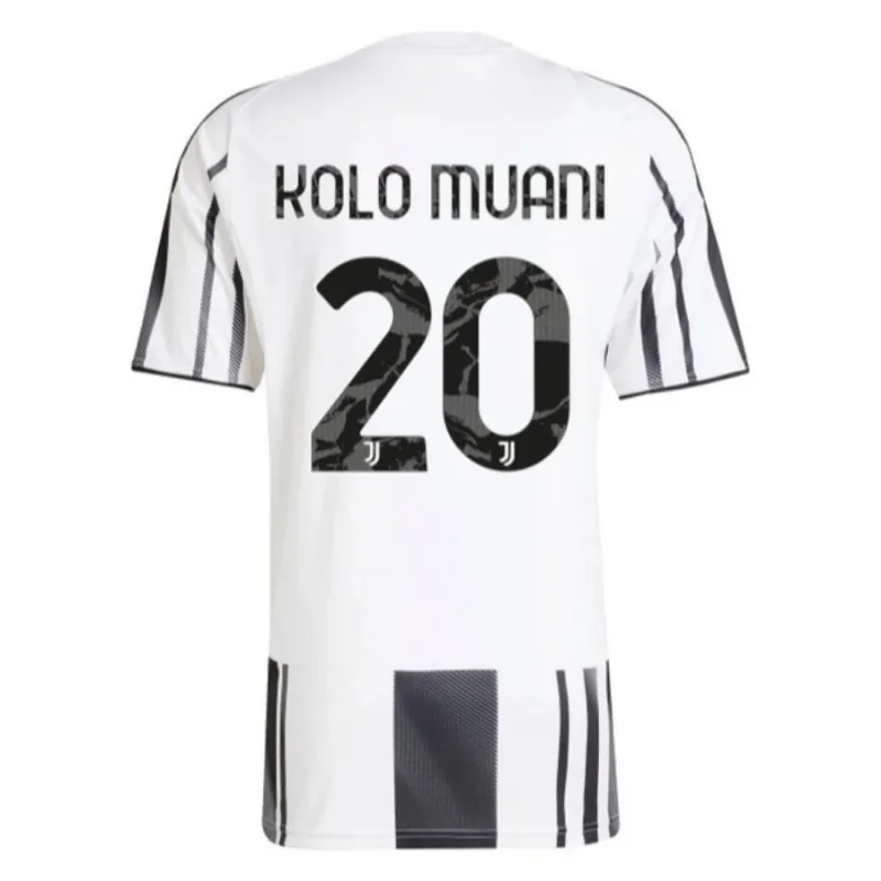 Juventus KOLO MUANI 2025/26 Home Jersey - White