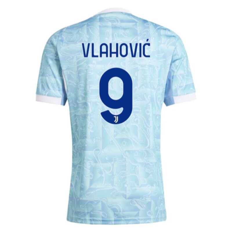 Maglia in trasferta di Vlahović della Juventus 2025/26 - Blu