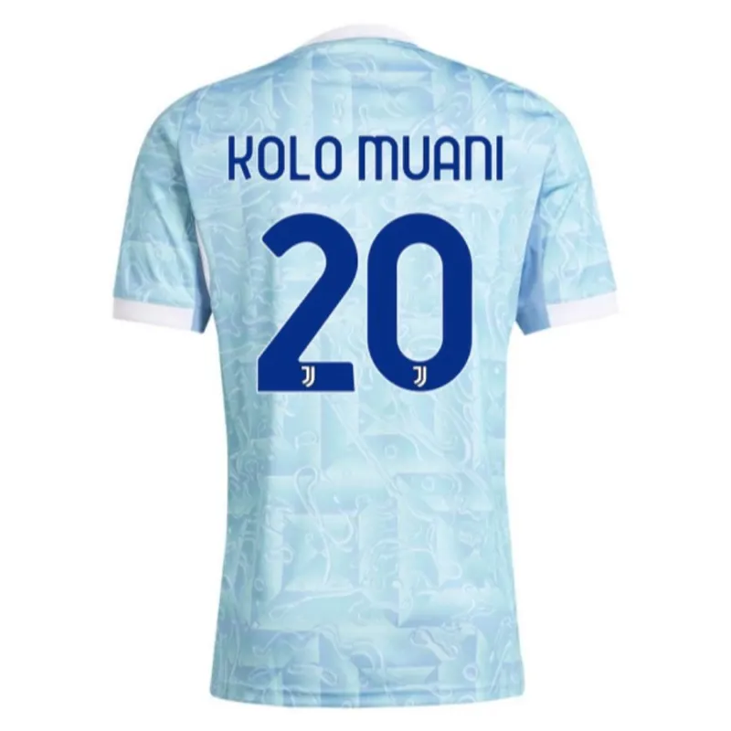 Maglia in trasferta di Kolo Muani della Juventus 2025/26 - Blu
